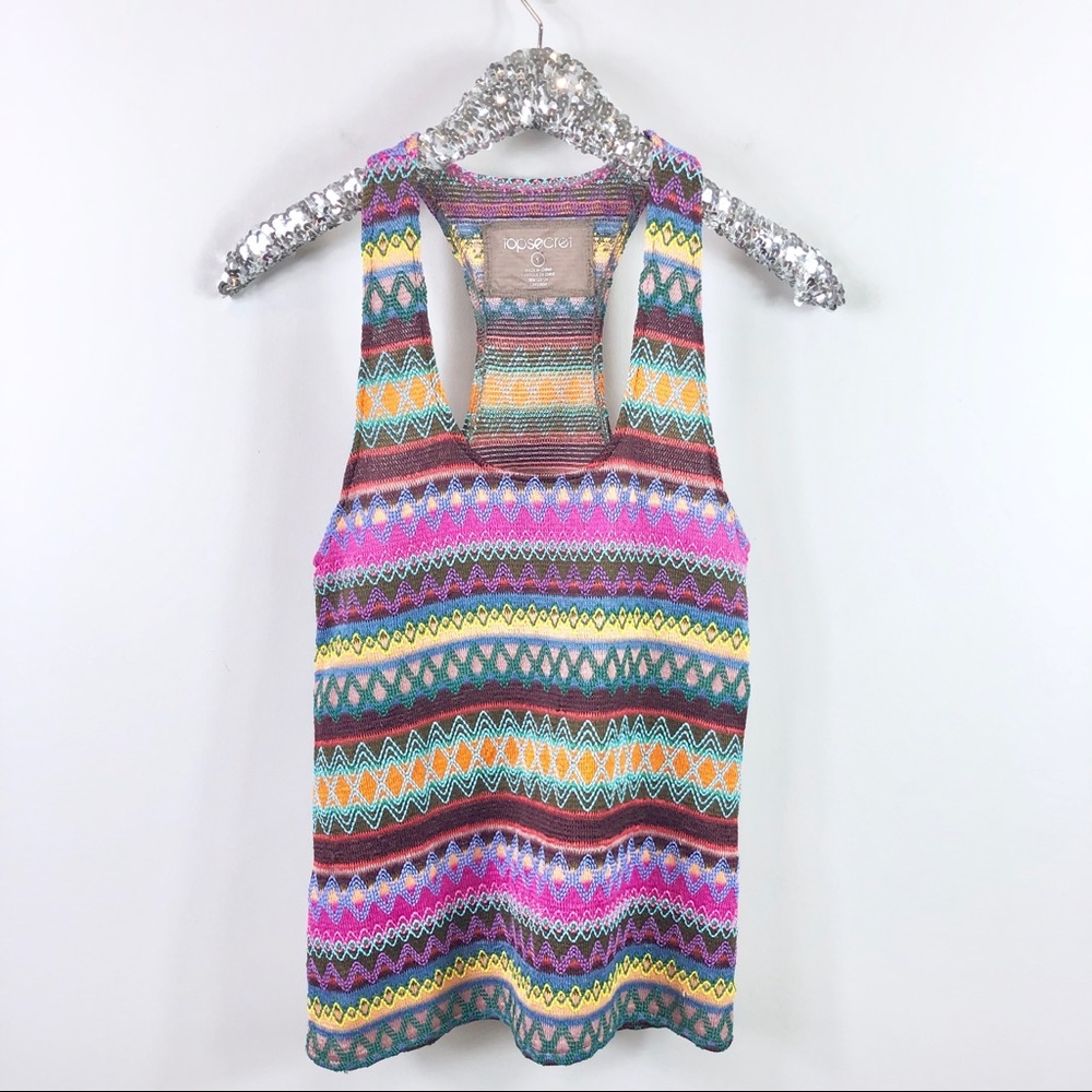 Chevron Tank Top Size Small